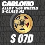  Phụ kiện độ bánh cho xe mô hình Carlomo Wheels S-Class kích thước 9,5mm bằng kim loại tỉ lệ 1:64 Carlomo S0 