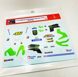  Decal nước Yamaha YZF-R1M 1:12 DC143 