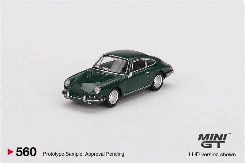  Xe mô hình Porsche 911 1963 Irish Green tỉ lệ 1:64 MiniGT 