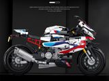  Mô hình xe mô tô lắp ghép BMW M1000RR SBK Technic 912 pcs tỉ lệ 1:6 LG003 