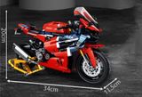  Mô hình xe mô tô lắp ghép Honda CBR 1000RR-R Technic 1017 pcs tỉ lệ 1:5 LG013 