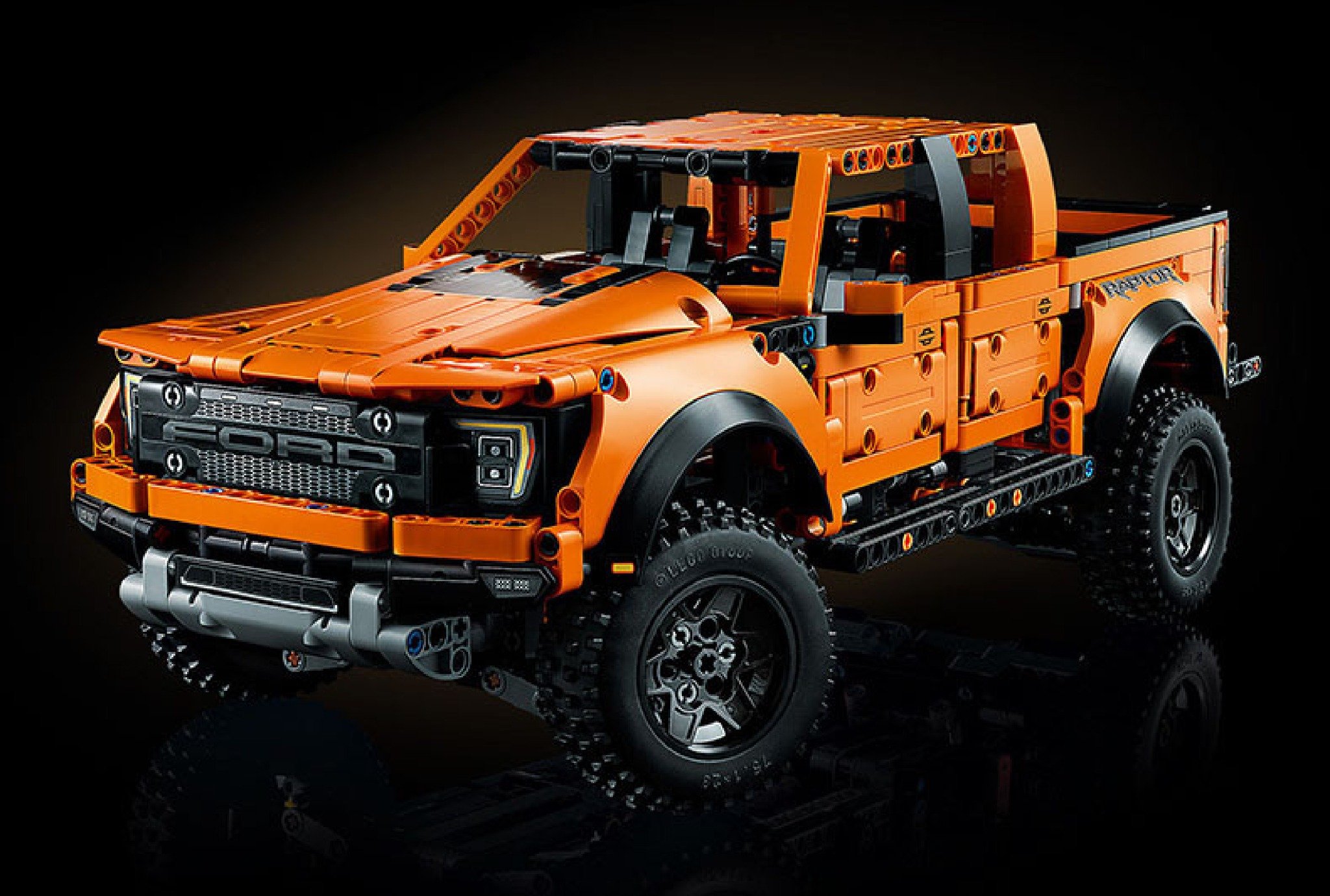  Mô hình xe ô tô lắp ghép Ford Raptor 2022 Technic 1379 pcs tỉ lệ 1:14 LG009 