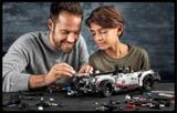  Mô hình xe ô tô lắp ghép Porsche 911 RSR Technic 1580 pcs tỉ lệ 1:10 LG004 