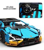  Mô hình xe ô tô lắp ghép Lamborghini Sian Technic 1261 pcs tỉ lệ 1:14 LG007 