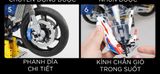  Mô hình xe mô tô lắp ghép BMW M1000RR Technic 1920 pcs tỉ lệ 1:5 LG001 