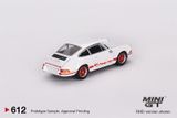  Mô hình xe Porsche 911 Carrera RS 2.7 Grand Alloy White Tỉ lệ 1:64 MiniGT 