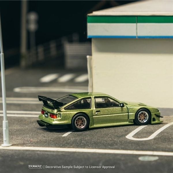  Mô hình xe Toyota Sprinter Trueno AE86 Widebody Green tỉ lệ 1:64 Tarmac Works T64G-060-GR 