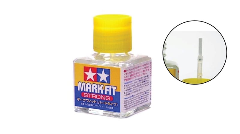  Dung dịch làm mềm decal nước mark fit strong Tamiya 87135 