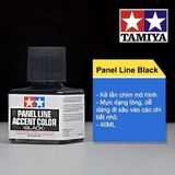  Dung Dịch mực kẻ lằn chìm Panel line accent color Black Tamiya 87131 