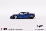  Mô hình xe ô tô McLaren F1 Cobalt Blue tỉ lệ 1:64 MiniGT MGT00629-CH 