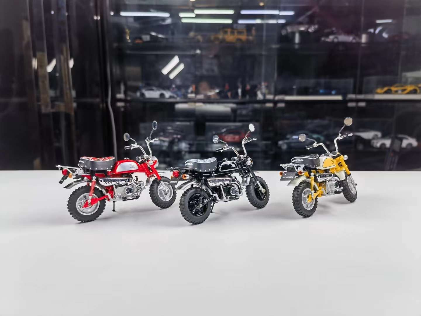  Mô hình xe Honda Monkey 50cc 1:12 Aoshima MT064 