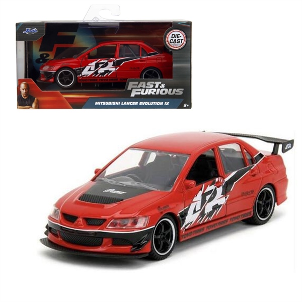  Mô hình xe Mitsubishi Lancer Evolution IX Fast & Furious tỉ lệ 1:32 Jada 24075 