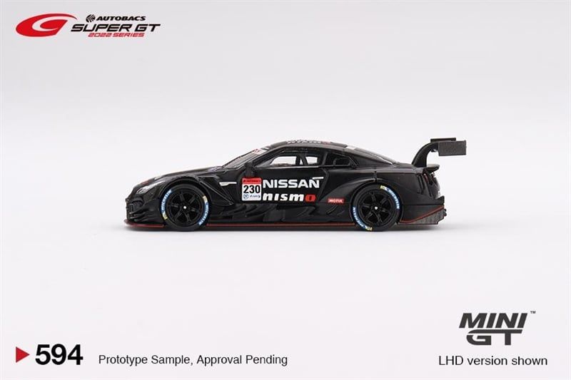  Mô hình xe Nissan GT-R Nismo GT500 2021 Prototype #230 SUPER GT Series 1:64 MiniGT 