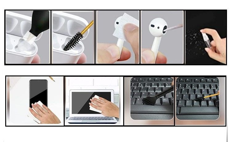Bộ dụng cụ cao cấp 8 món vệ sinh mô hình, bàn phím, máy tính, máy ảnh, điện thoại Autono1 PK424
