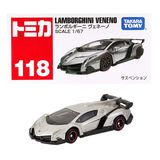  Mô hình xe Lamborghini Veneno No.118 tỉ lệ 1:67 Tomica 801290 
