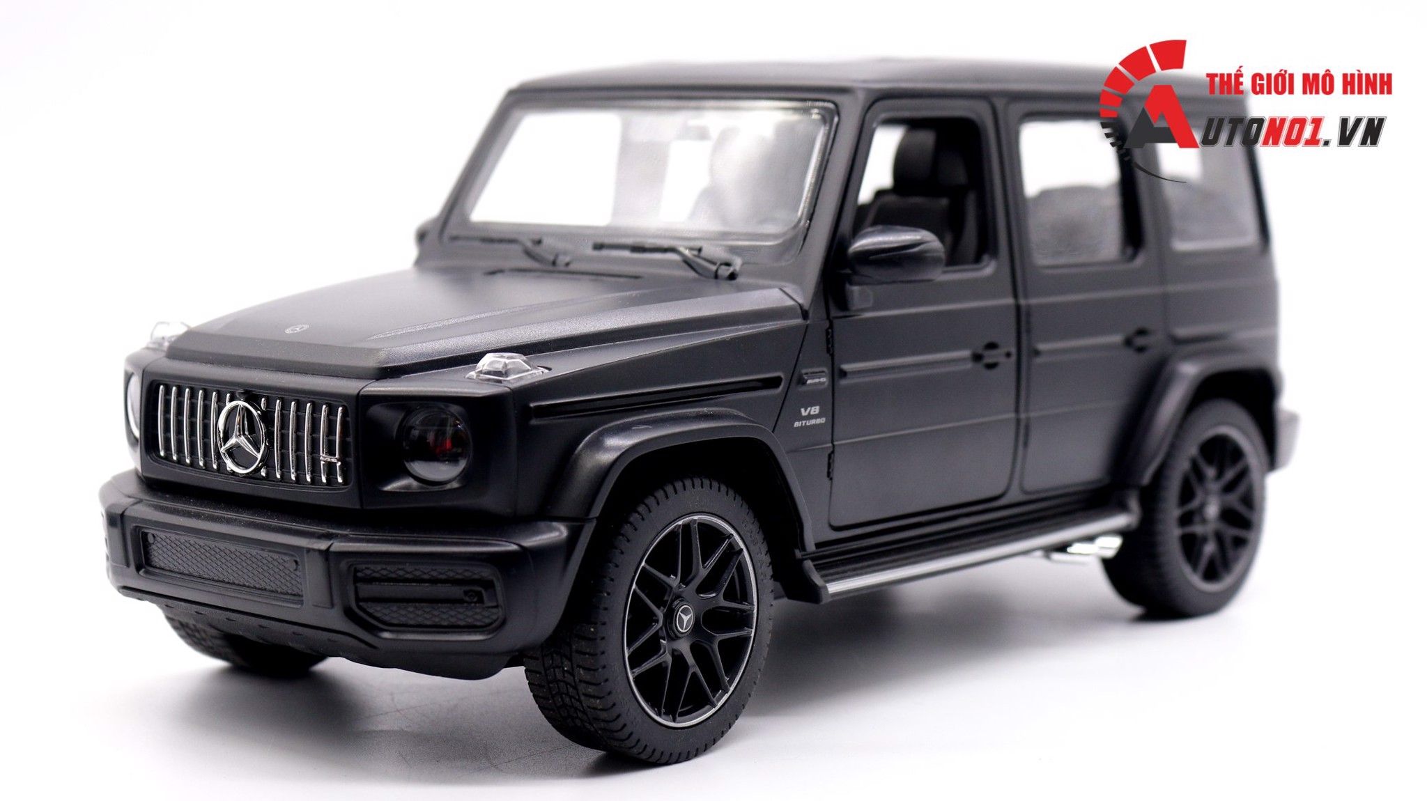  Xe điều khiển ô tô Mercedes G63 amg bản nâng cấp black 1:14 autono1 d144 