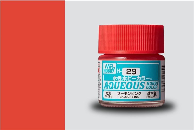  Acrylic H29 salmon pink sơn mô hình hồng da cam ( thịt cá hồi ) 10ml Mr.Hobby H29 