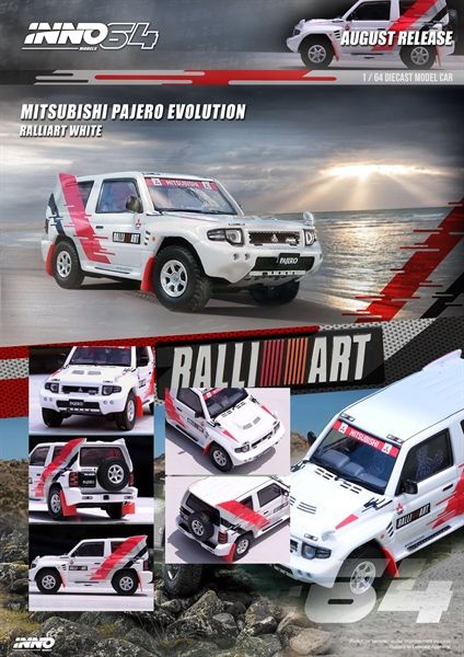  Mô hình xe Mitsubishi Pajero Evolution 