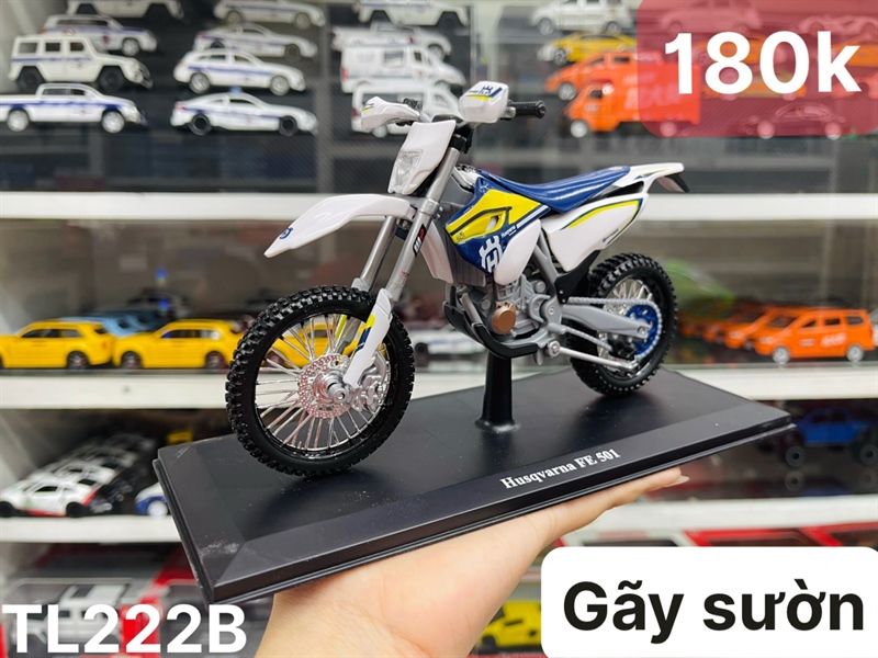  Hàng thành lý mô tô MSZ-Alloy-Welly-Maisto tỉ lệ 1:12 TL222 