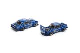  Mô hình xe Nissan skyline GT-R V8 drift (Hakosuka) - Calsonic tỉ lệ 1:64 Poprace PR640114 