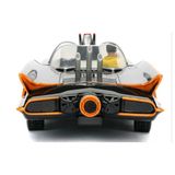  Mô hình xe Batman 1966 Classic Batmobile W/Batman & Robin Figure DC Comics tỉ lệ 1:24 Jada Toys 98259 