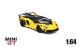  Mô hình xe Lamborghini LB-Silhouette WORKS Aventador GT EVO Yellow tỉ lệ 1:64 MiniGT MGT00639-CH 