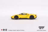  Mô hình xe ô tô Ford GT Triple Yellow tỉ lệ 1:64 MiniGT MGT00613-CH 