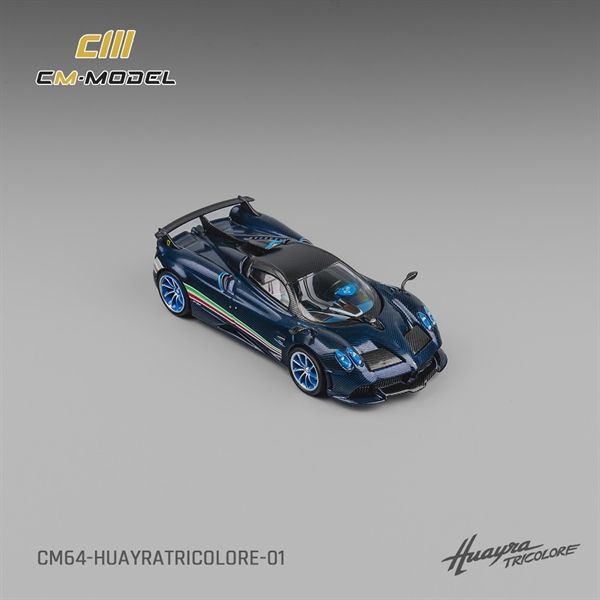  Mô hình xe Pagani Huayra Tricolor tỉ lệ 1:64 CM Model CM64-HUAYRATRICOLORE-01 