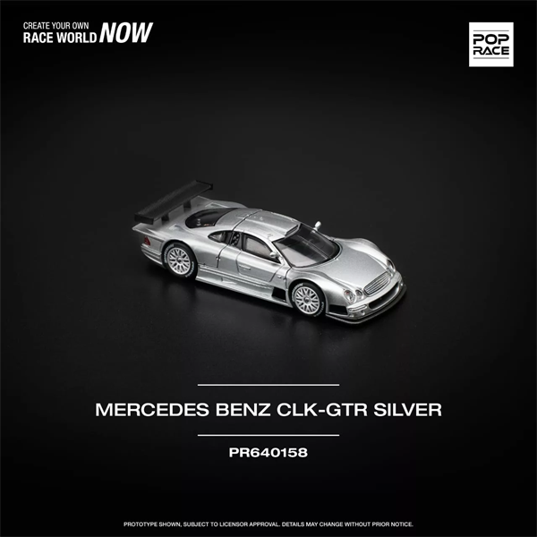  Mô hình xe MERCEDES-BENZ AMG CLK GTR tỉ lệ 1:64 Poprace PR640158 