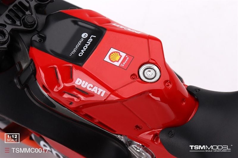  Mô hình xe mô tô cao cấp Ducati Desmosedici GP22 #43 2022 Presentation 1:12 TSM TSMMC0017 