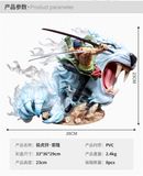  Mô hình nhân vật One Piece Zoro Gk & Hổ Trắng Resin 23cm FG107 