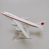  Mô hình máy bay tổng thống Nhật bản Japan force one Boeing B747 kích thước 16cm MB16197 