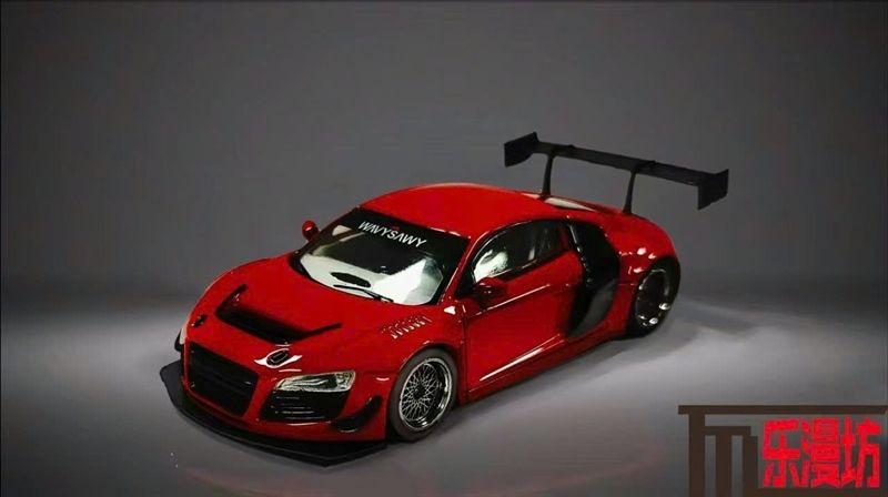  Mô hình xe Audi R8 LMS ULTRA tỉ lệ 1:64 LMF OT64129 