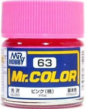  Lacquer c63 pink sơn mô hình màu hồng 10ml Mr.Hobby C63 