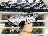  Mô hình xe dẫn đoàn đua F1 Mercedes Benz AMG GTR Safety car - full open - đánh lái - đèn - âm thanh tỉ lệ 1:24 Chezhi model OT600 