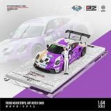  Mô hình xe Porsche 911 GT3 Carrera Cup Asia WRT Limited 999pcs tỉ lệ 1:64 Modern Art MD647303 