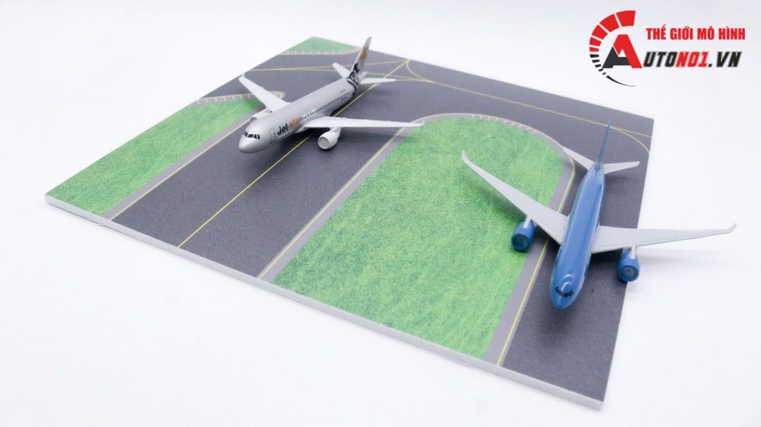  Diorama airport mô hình đường băng máy bay 16cm DR024 