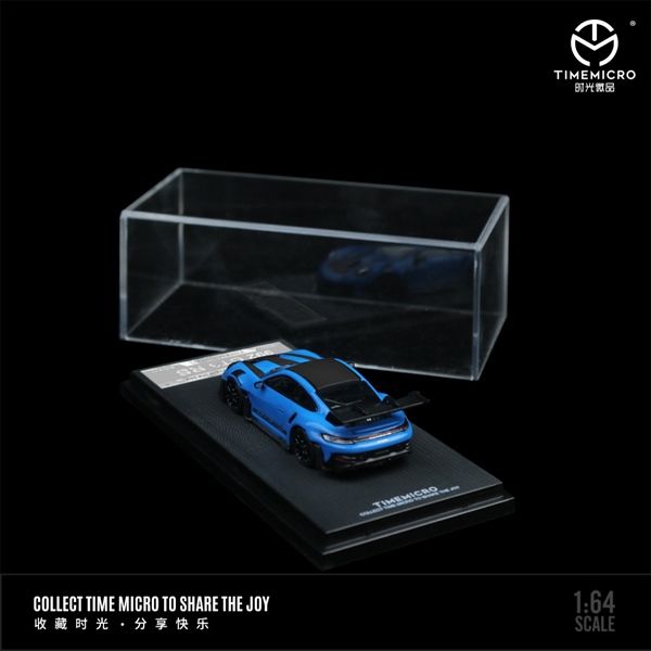  Mô hình xe Porsche 992 GT3 RS Starry Sky Blue tỉ lệ 1:64 TM644636-1 