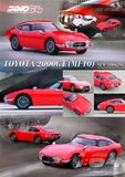  Mô hình xe Toyota 2000GT Solar red tỉ lệ 1:64 INNO64 MODELS 