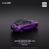  Mô hình xe Aston martin DBX 707 - purple storm tỉ lệ 1:64 Poprace PR640268 