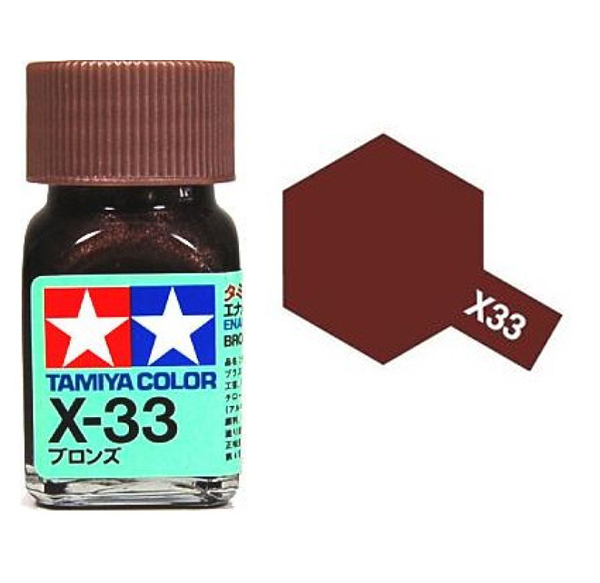  Enamel x33 bronze sơn mô hình màu đồng 10ml Tamiya 80033 
