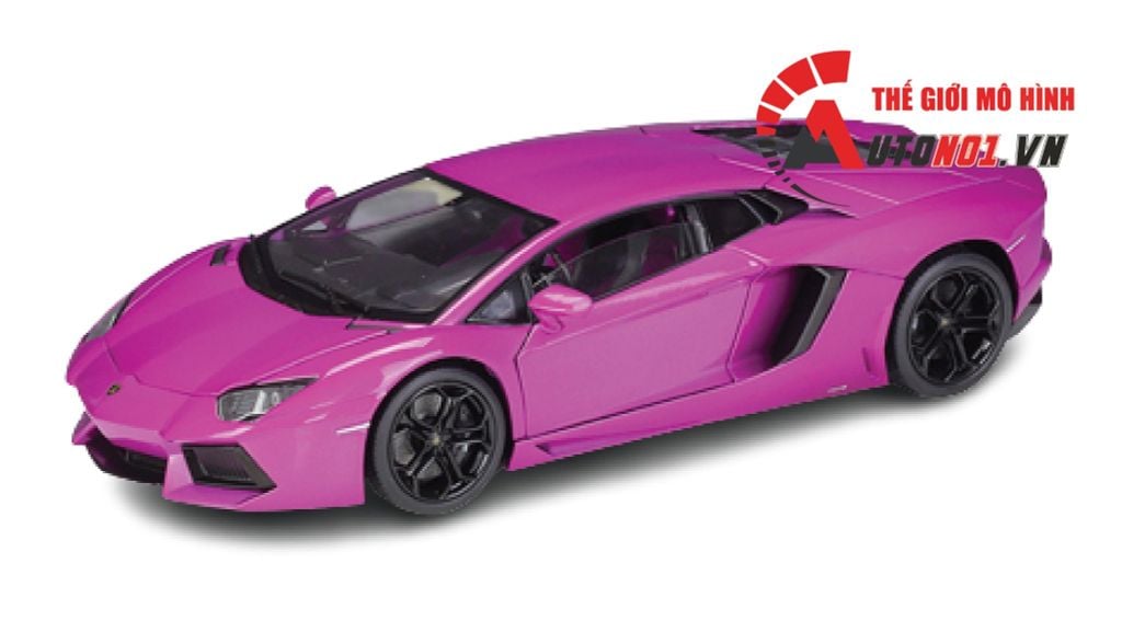 MÔ HÌNH XE LAMBORGHINI AVENTADOR LP700-4 1:18 WELLY 7870