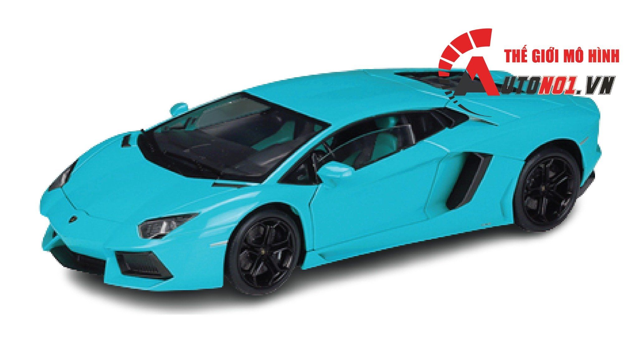  Mô hình xe Lamborghini Aventador Lp700-4 1:18 Welly 7870 