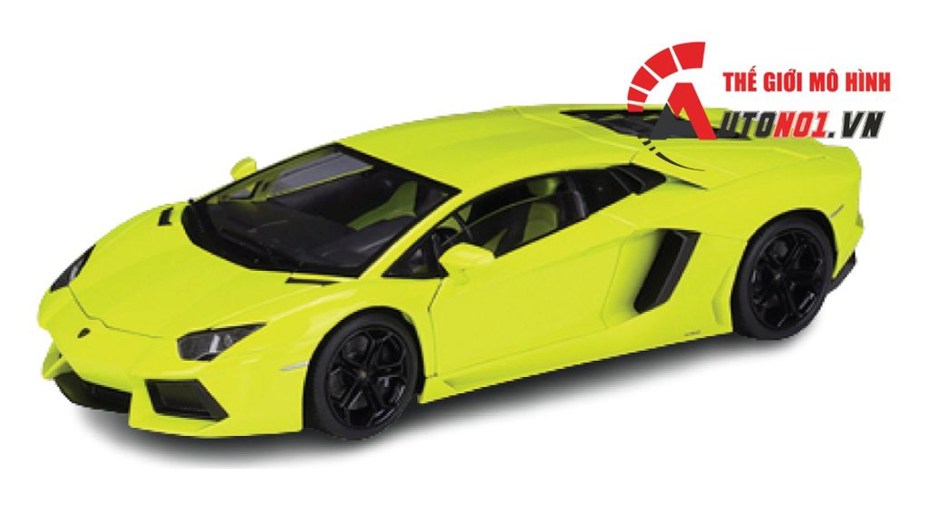 MÔ HÌNH XE LAMBORGHINI AVENTADOR LP700-4 1:18 WELLY 7870