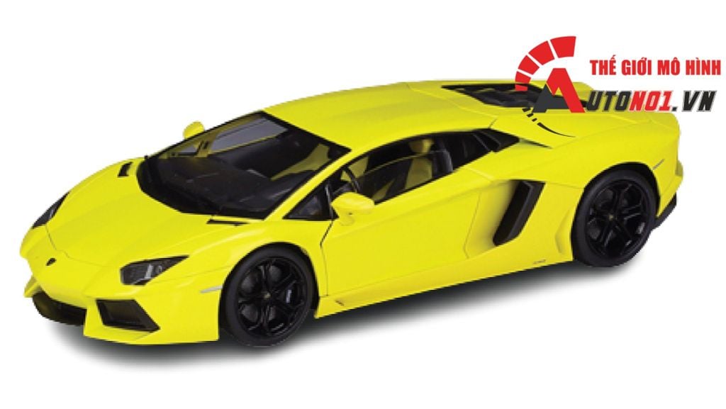 MÔ HÌNH XE LAMBORGHINI AVENTADOR LP700-4 1:18 WELLY 7870