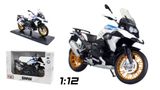  Mô hình xe Bmw R1250 GS white 1:12 Maisto 6776 