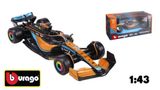  Mô hình xe đua F1 McLaren MCL36 2022 #3 - #4 Hybrid 1:43 Bburago OT023 