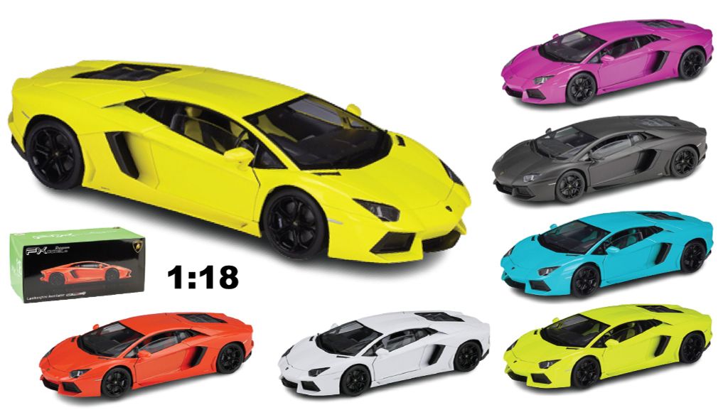 MÔ HÌNH XE LAMBORGHINI AVENTADOR LP700-4 1:18 WELLY 7870