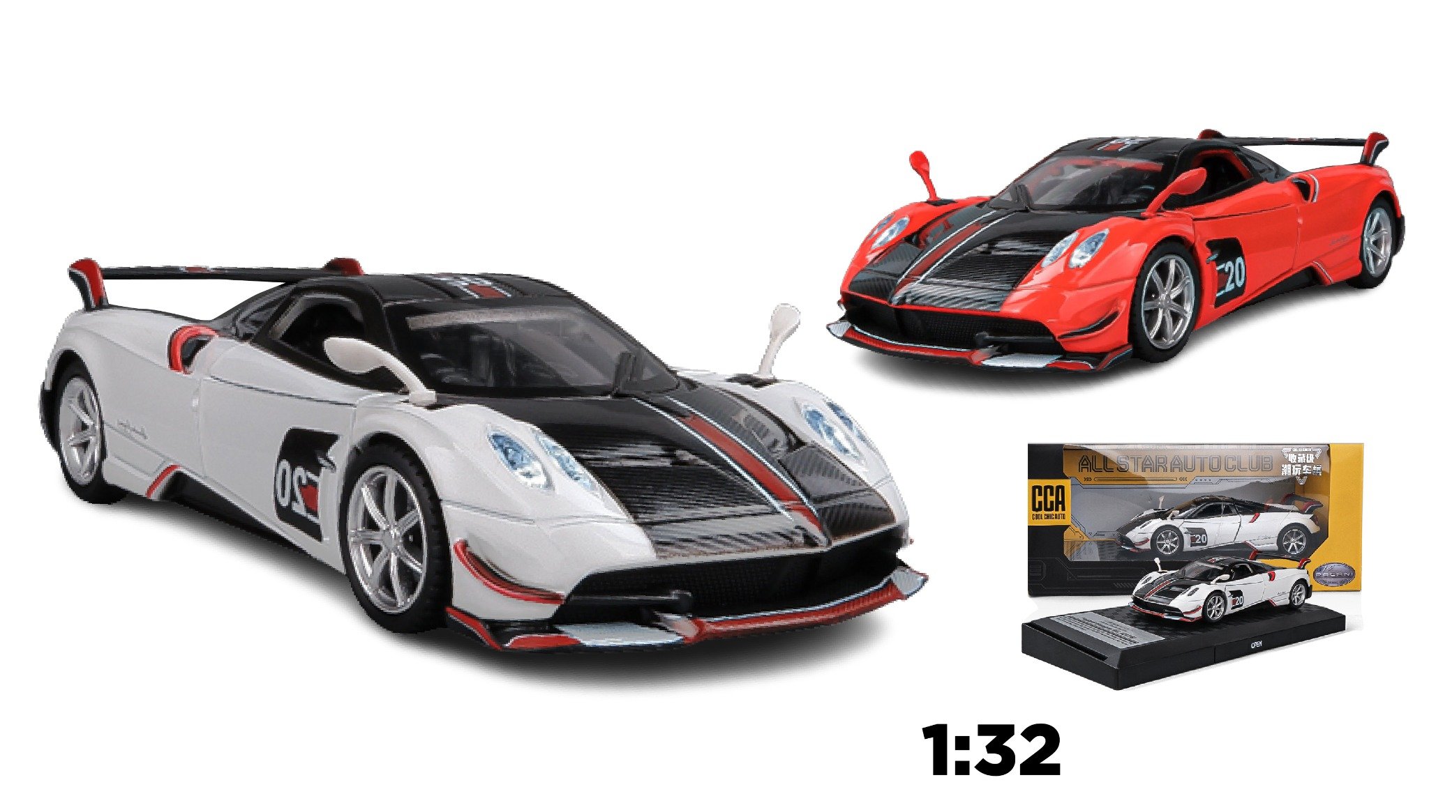  Mô hình xe Pagani Huayra Bc 2016 1:32 CCA Coolchicauto 8053 