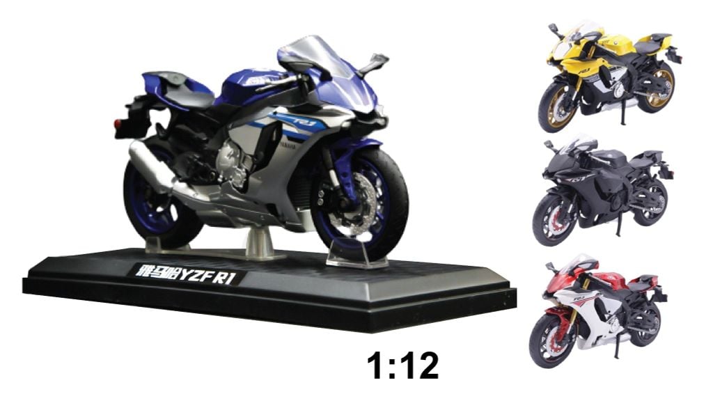 MÔ HÌNH YAMAHA YZF R1 TỈ LỆ 1:12 MSZ 7226